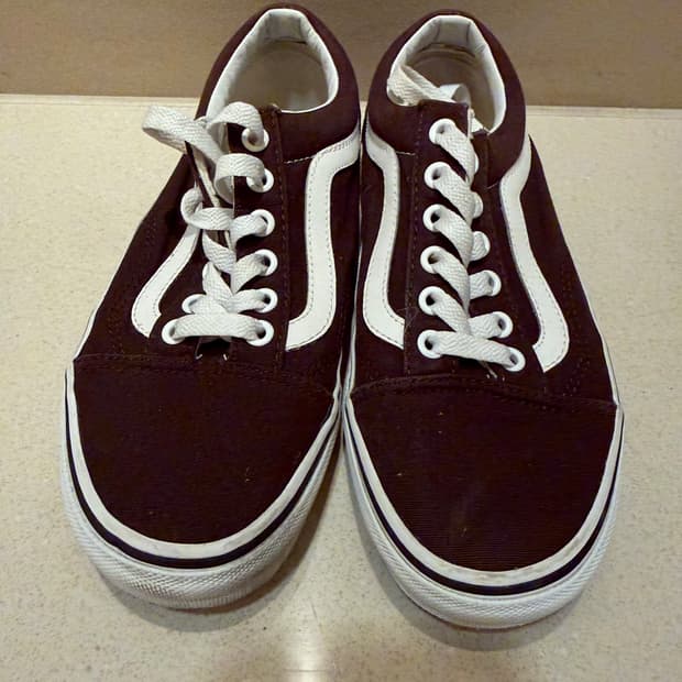 (새상품급) 반스 올드스쿨 브라운 스니커즈 W7 M5.5 유니섹스 컨버스