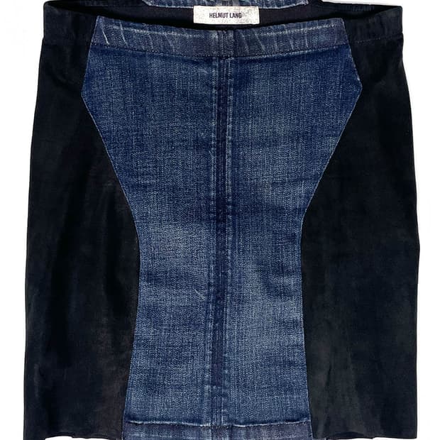 HelmutLang 데님 스커트