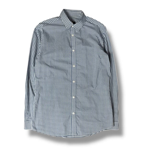 H&M 슬림핏 코튼 블렌드 셔츠 M