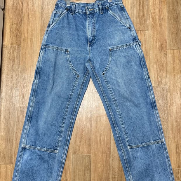 칼하트 더블니 데님 32x32