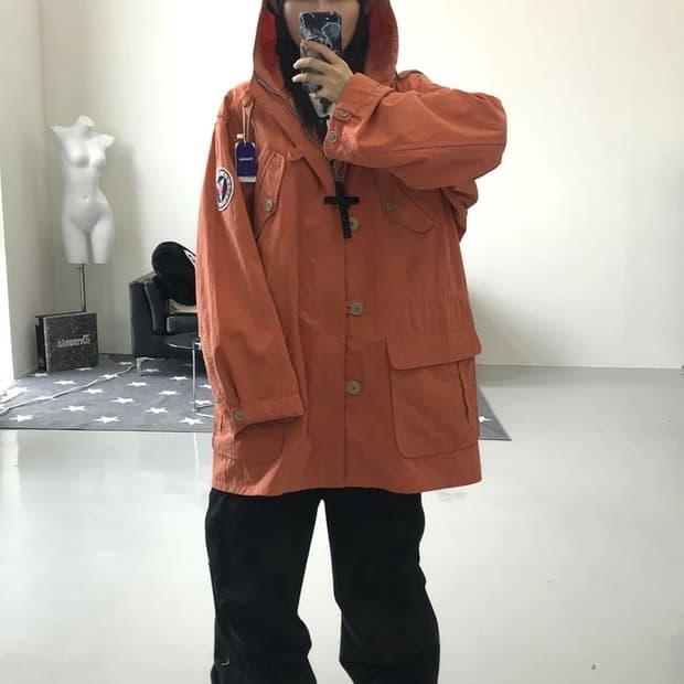  할리 데이비슨 오렌지 마운틴 파카
