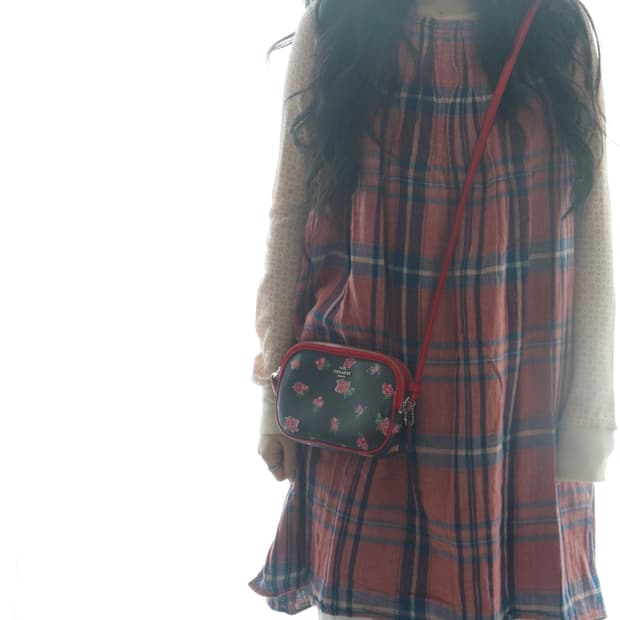 [Coach] Floral Pattern Cross Bag