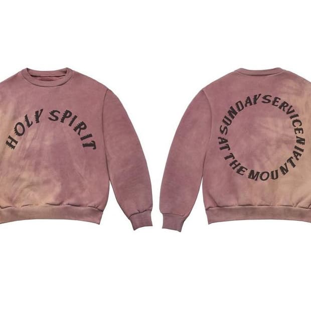 (L) 칸예웨스트 홀리스피릿 선데이 서비스 크루넥