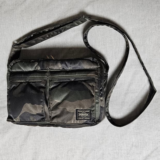 요시다 포터 30주년 한정판 카모 탱커 숄더백 스몰 S