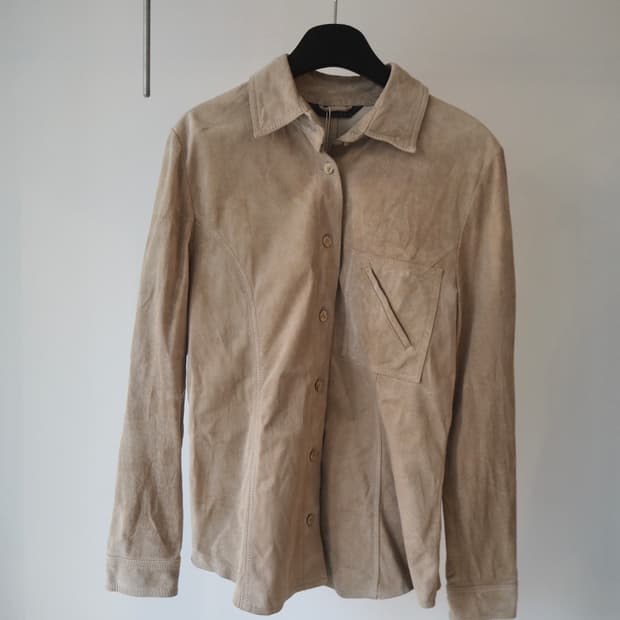 vintage suede shirt 