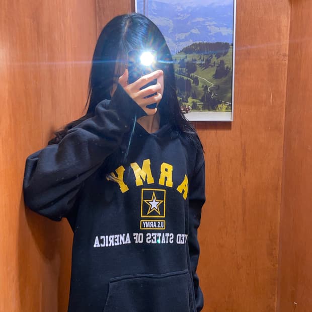 (L) US ARMY 후드티