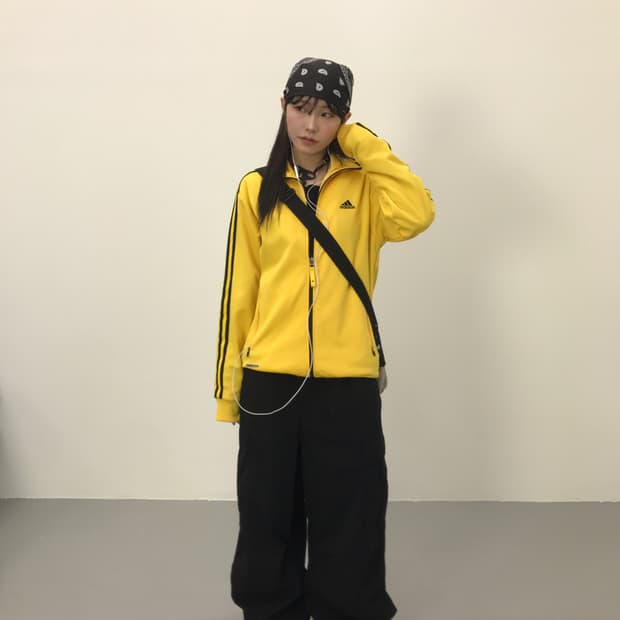 아디다스 옐로우 져지
