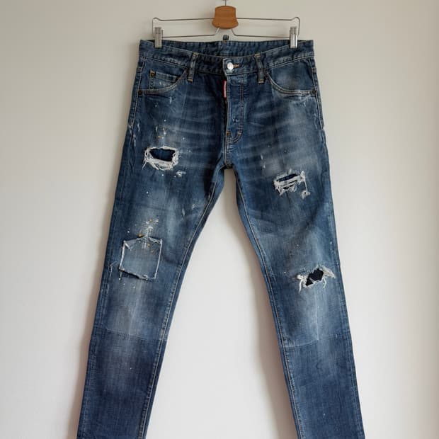 디스퀘어드(DSQUARED2) 디스트로이 데님(ITALY)
