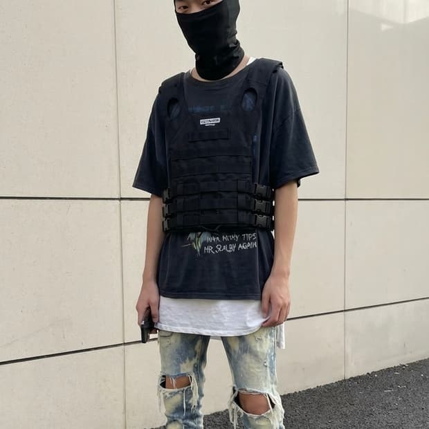 쿠쿠베베 26ss 테티컬 밀리터리 베스트