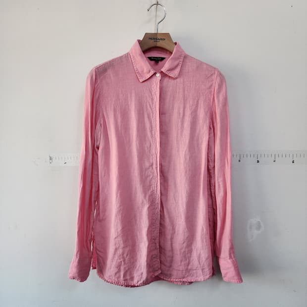 마시모두띠 핑크 린넨 셔츠