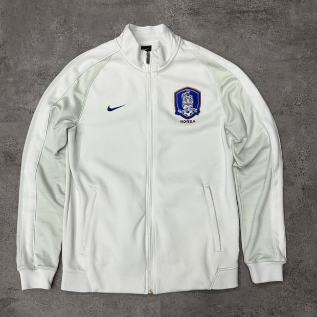 10s 나이키 대한민국 축구 국가대표팀 트랙 자켓 화이트