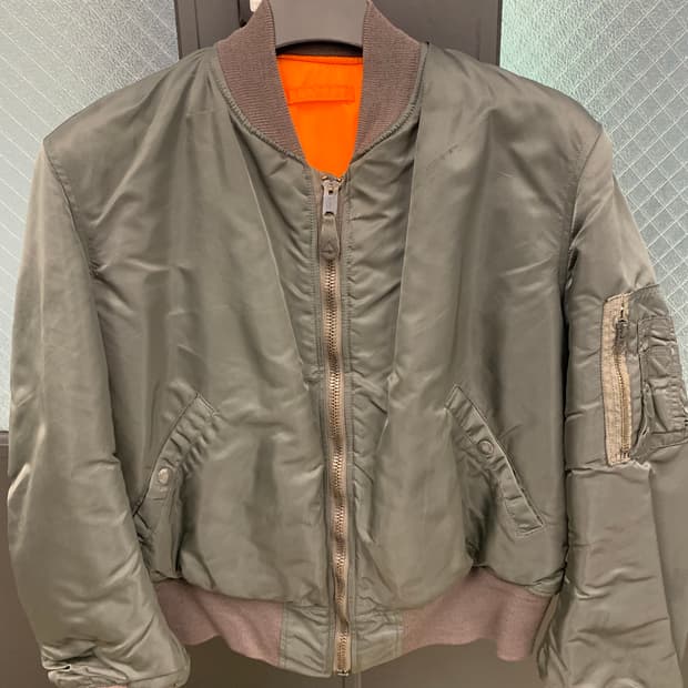 데드스탁급) 알파인더스트리 1968 정밀복각 MA-1 M사이즈