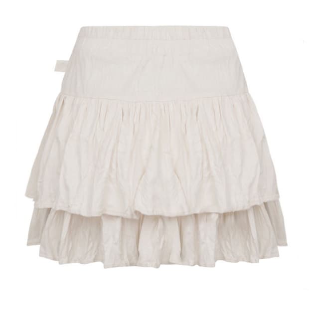 쓰리타임즈 스웨이드 스커트 캉캉스커트 치마