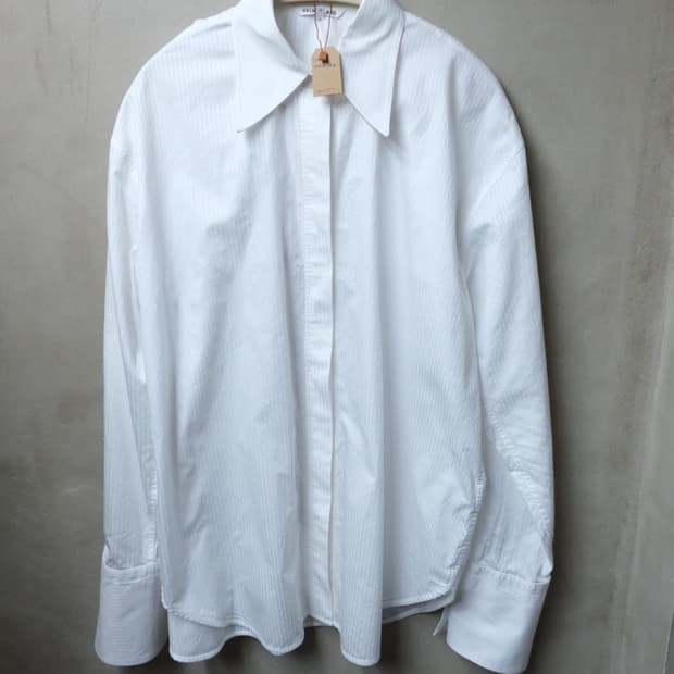 Helmut lang 사이드 버튼 셔츠 s