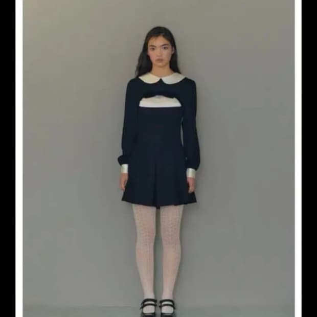 페르트 실크 롬퍼 드레스 2사이즈