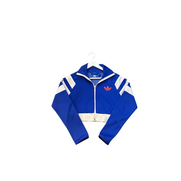 아디다스 트레포일 트랙탑 크롭 커스텀 져지 