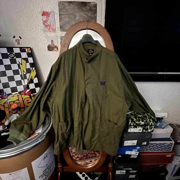 Needles S.C. Army shirt M(남자105)