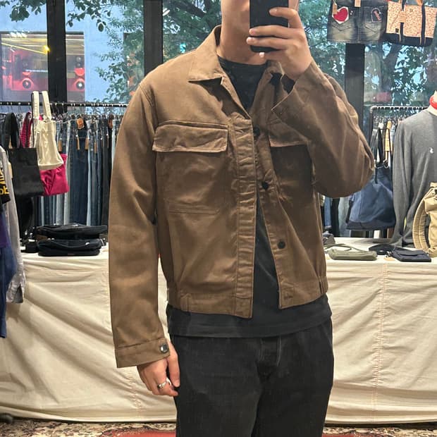 M) MACOBER 프렌치 워크 자켓 메이드인 프랑스