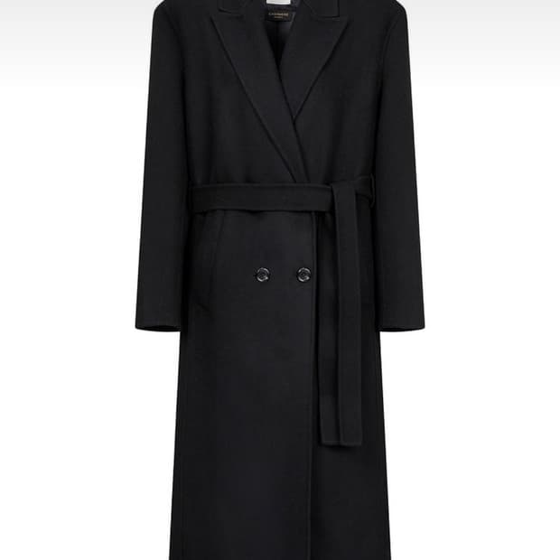 [Studio Tomboy]스튜디오톰보이 벨티드코트(블랙)