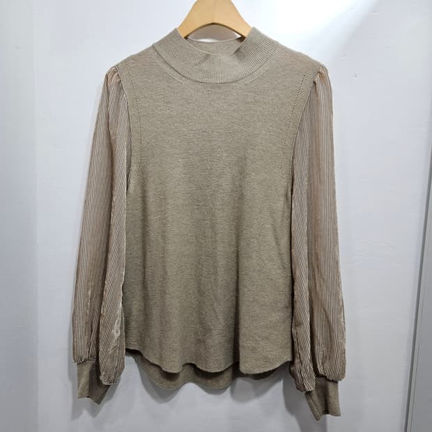 메르헨(Marchen) 시스루 캐시울 블라우스 