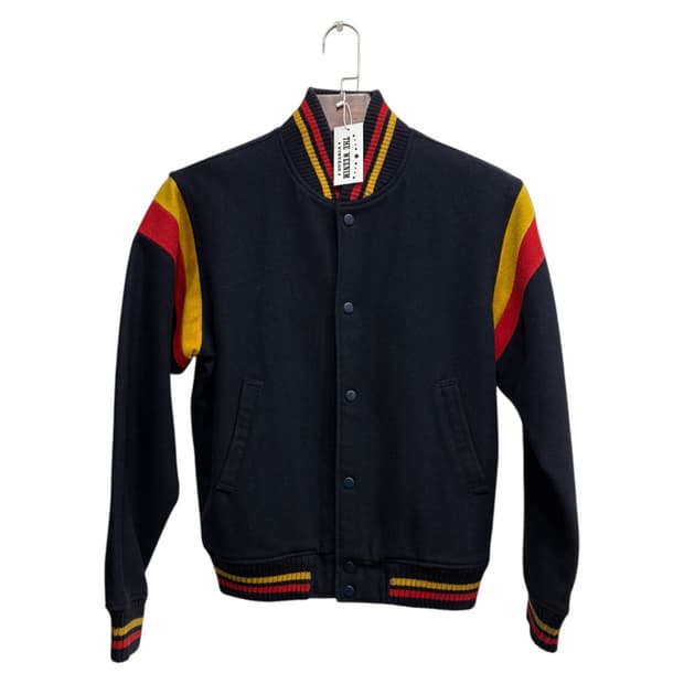 Japanese Vintage 울 혼방 바시티 자켓