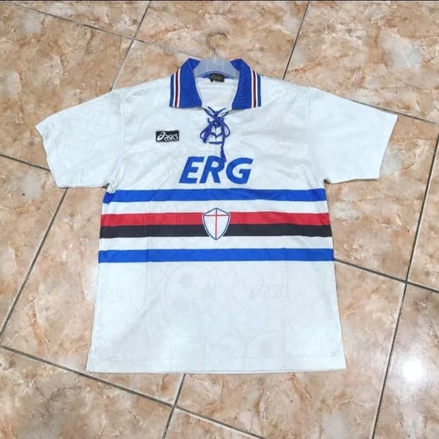 ASICS 94 95 삼프도리아 올드레플 축구져지