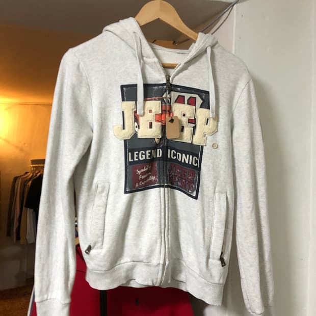 Jeep Vintage 패치 포인트 후드집업