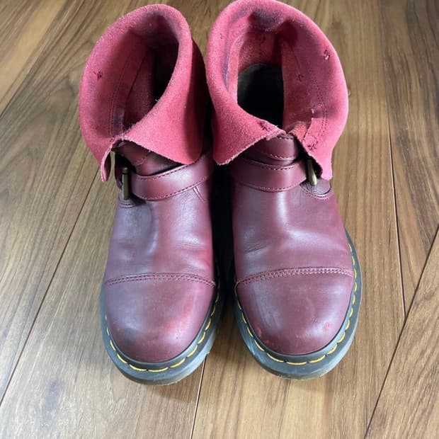 닥터마틴Dr.Martens 슬라우치 부츠 스트랩 부츠 245