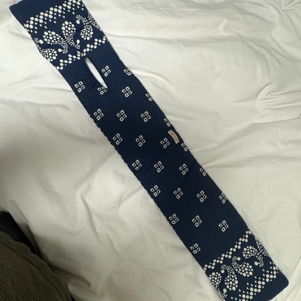 Kapital 리넨 반다나 스카프