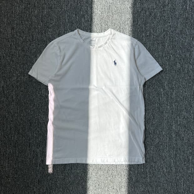 폴로 랄프로렌 화이트 반팔티셔츠