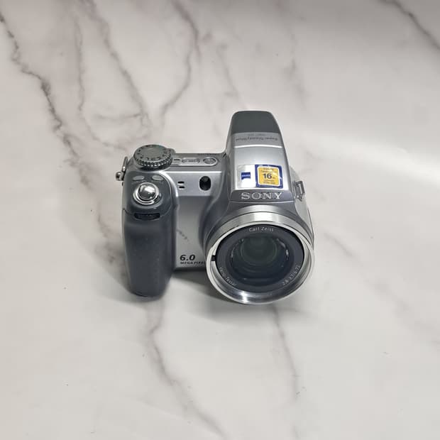 하자있음) 소니 CyberShot DSC-H2 빈티지 카메라