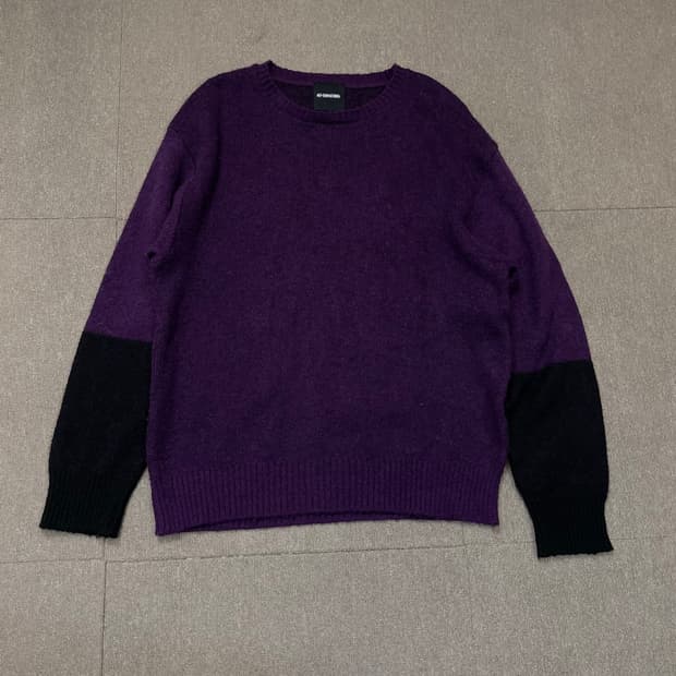 NOT CONVENTIONAL japan 배색 니트