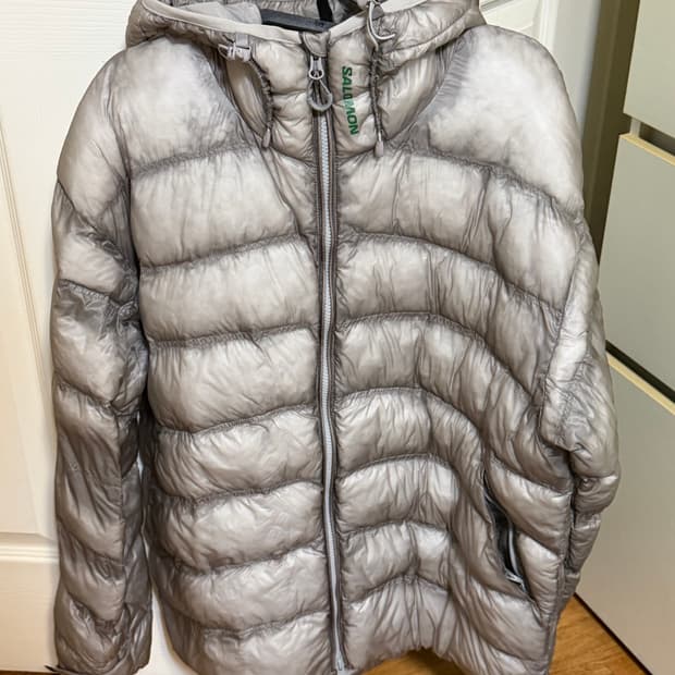 [L] 살로몬 UNI 인슐레이션 패딩 그레이