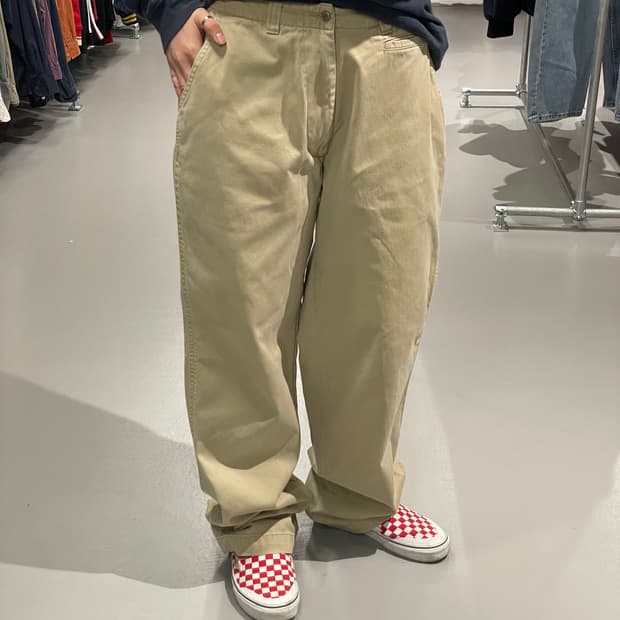 빈티지 코튼 벌룬 팬츠   