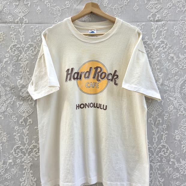 90s 하드락 카페 싱글스티치 (made in usa)