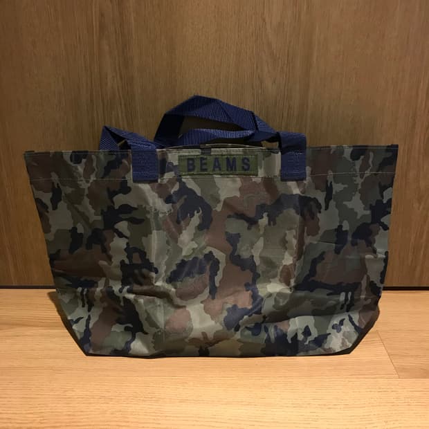 빔즈 카모 토트백 