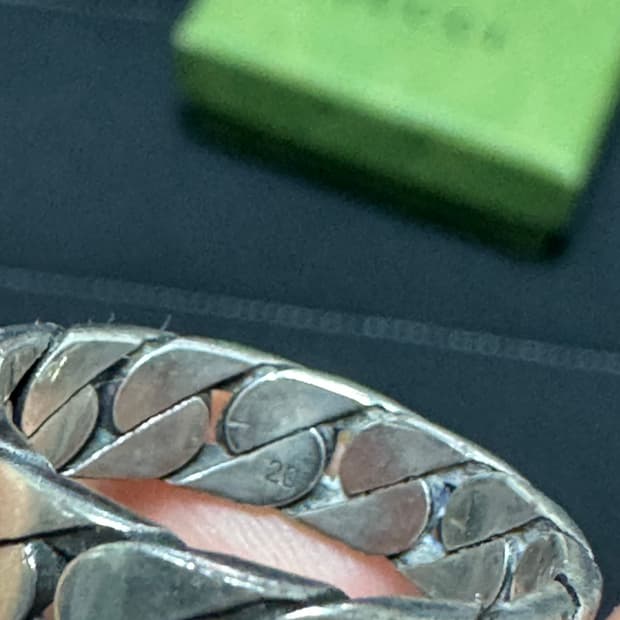 구찌 인터로킹 반지 20호