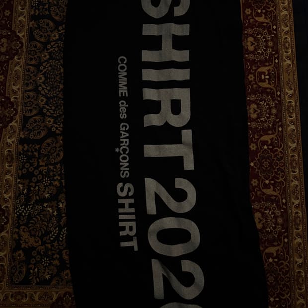 꼼데가르송 울 머플러