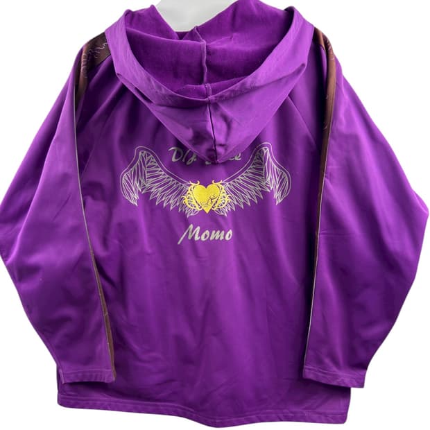 JPN 펑크 퍼플 후드플락1231