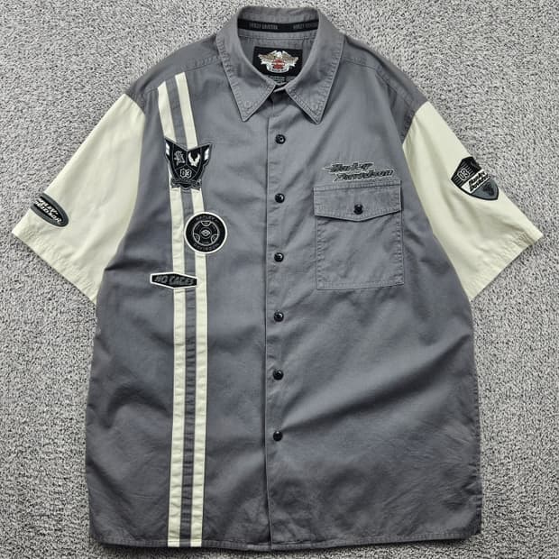 할리데이비슨 반팔 셔츠 ( M ) / 11936