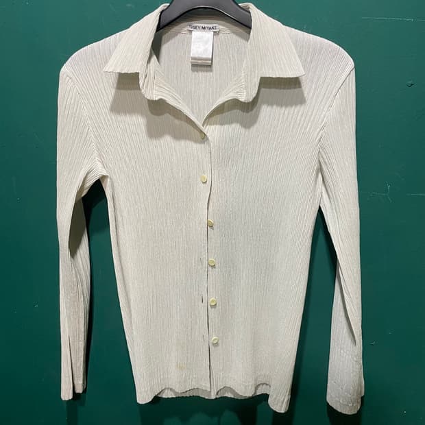 이세이미야케 플리츠 셔츠 