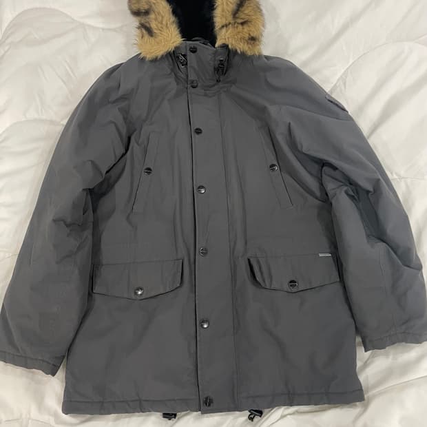 칼하트 앵커리지 그레이 남자 패딩