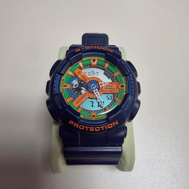 카시오 지샥 GA-110FC 당근농장 손목시계