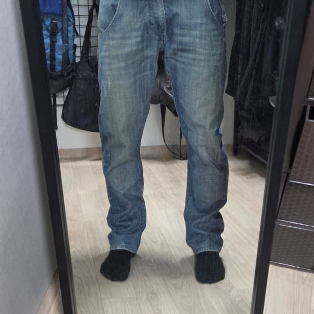 [Armani Jeans] 빈티지 슬림 스트레이트 데님