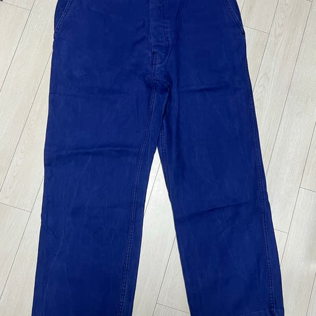 90s프렌치워크팬츠네이비 36사이즈