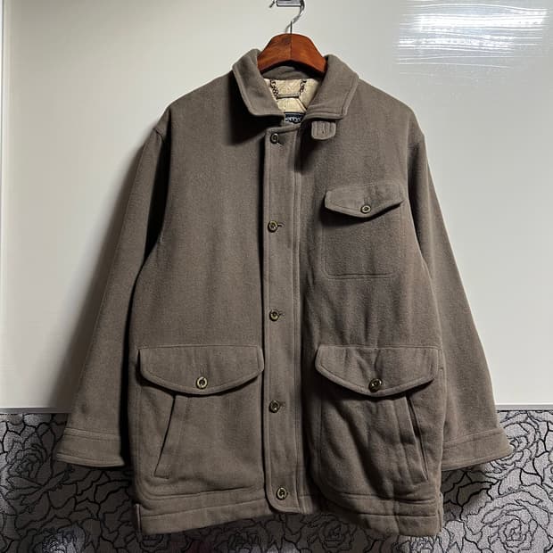 버버리 울 포켓 자켓