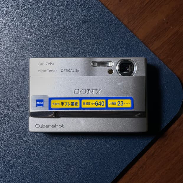 소니 사이버샷 dsc-t9 디지털카메라