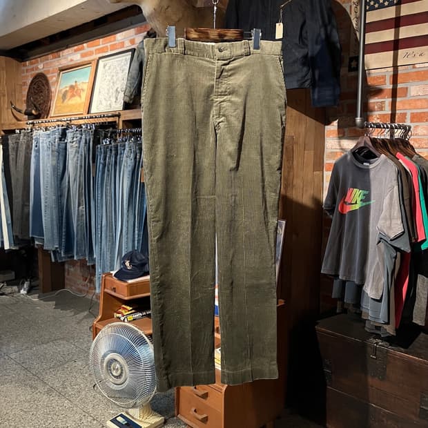 70s USA JC Penney Big Mac 빈티지 코듀로이 팬츠