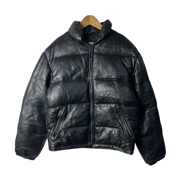 [Schott] 80's 쇼트 Made in USA 쉽스킨 패딩