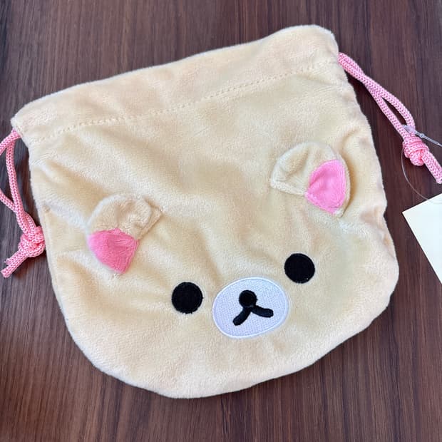 코리락쿠마 복조리 파우치